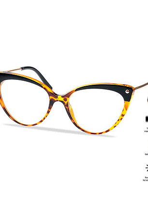 Lentes Oftalmicos Soolala Cats Color Amarillo Talla Unica