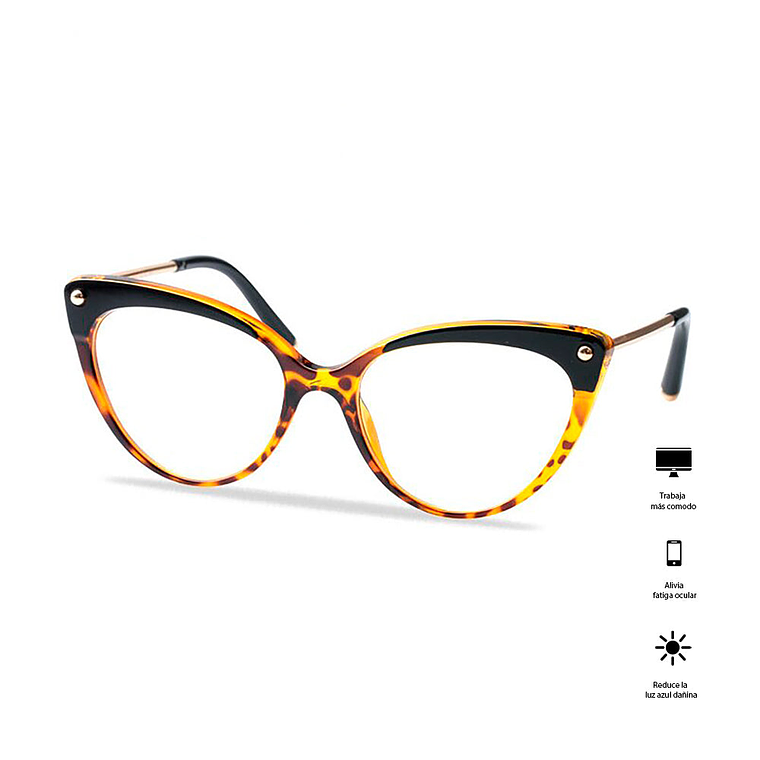 Lentes Oftalmicos Soolala Cats Color Amarillo Talla Unica 1