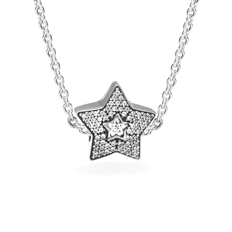 Charm Dije Pandora Original para Mujer 791384CZ Estrella de los Deseos Plata s925 4