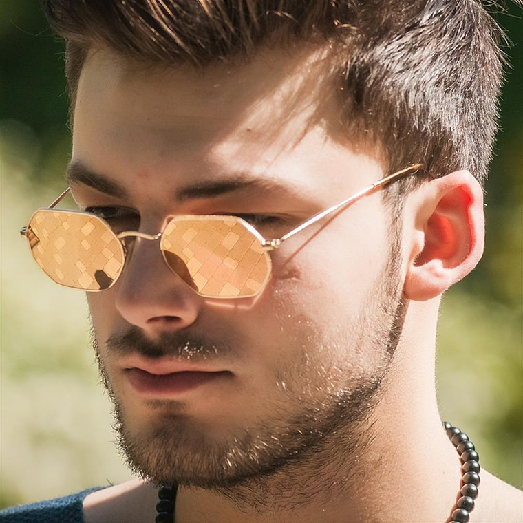 Lentes de Sol Ray Ban Espejado RB3556N 001/Z2 Color Rosado Talla 53mm 6