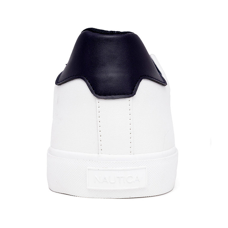 Zapatillas Nautica MYTON2 CV2741 Original Color Blanco y Negro Unisex 4