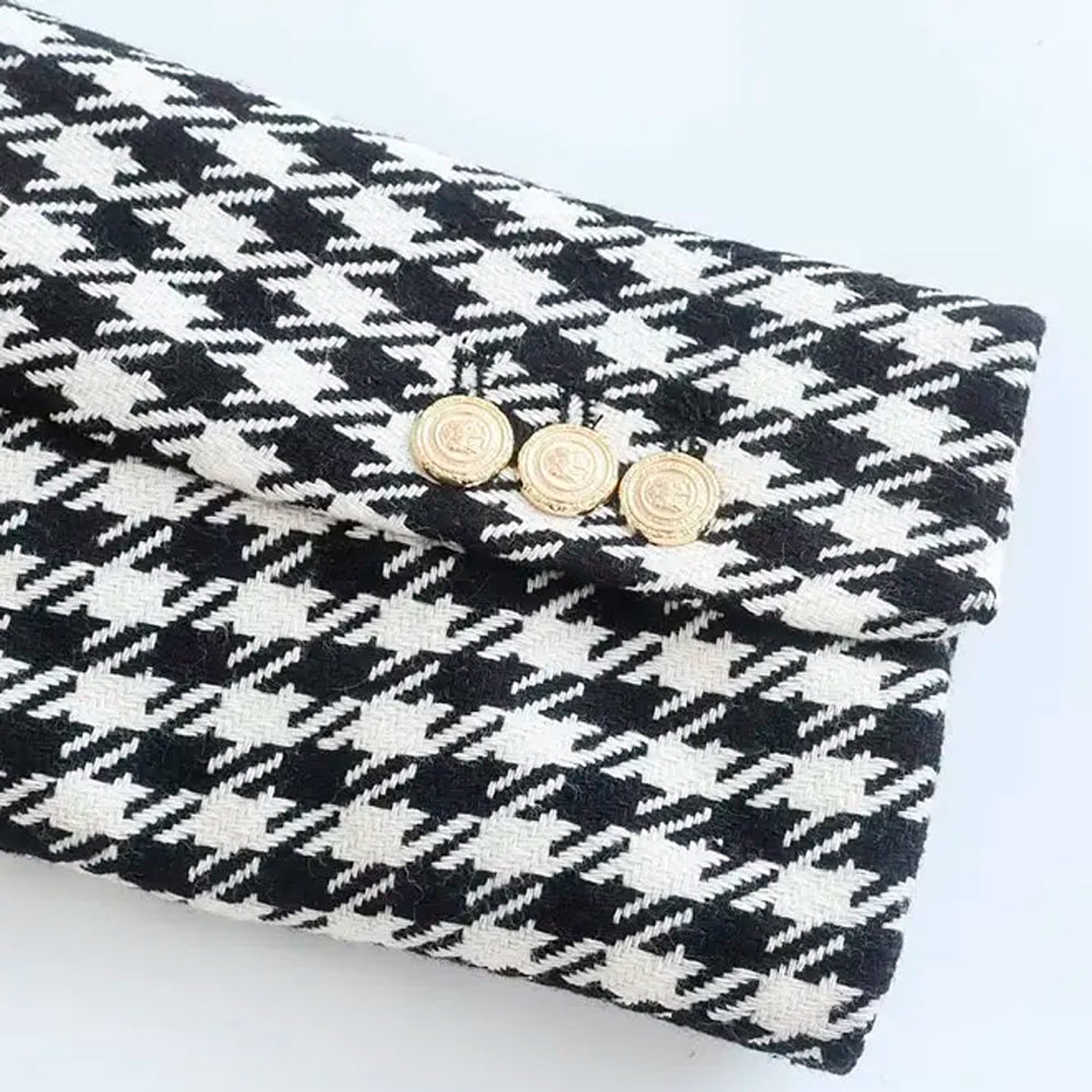 Blazer Cuadros Pata de Gallo TRAF Talla S 6