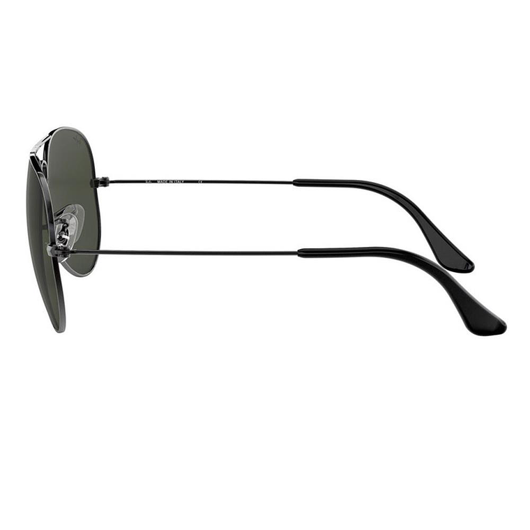 Lentes de Sol Ray Ban Aviador Gunmetal RB3025 W0879 Color Gris Talla 58mm 2