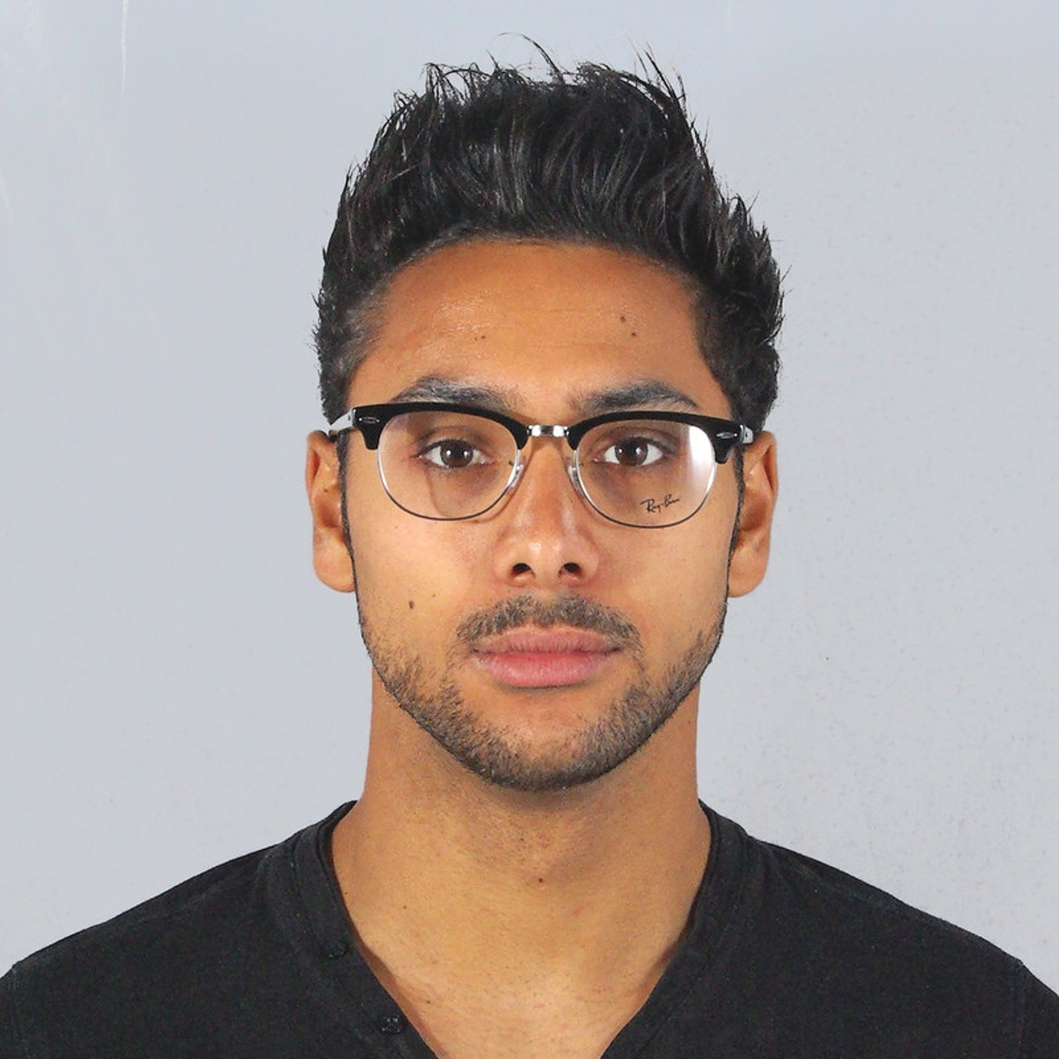 Montura de Lentes de Medida Ray Ban RX51542000 Color Negro Talla 49mm 5