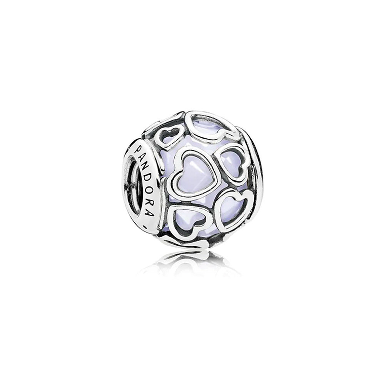 Charm Dije Pandora Original para Mujer 792036NOW Encasillado en el Amor Plata 925 1
