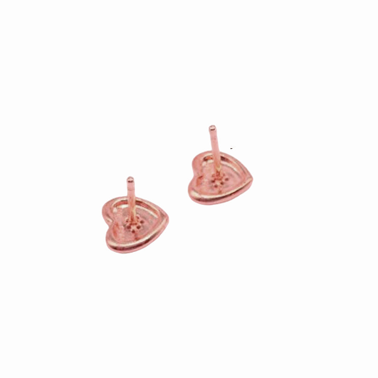 Aretes Pendientes Pandora Rose Corazon Genuino con Circonitas 287382CZ Plata 925 4