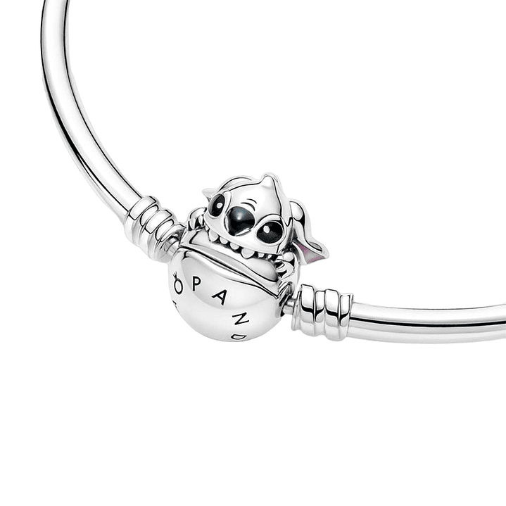 Pulsera Brazalete Pandora Con Figura de Stitch 591683C01-19 Plata 925 Talla 18cm 4