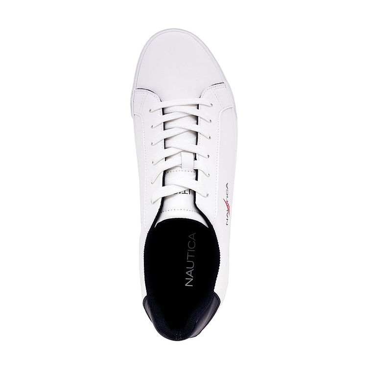 Zapatillas Nautica MYTON2 CV2741 Original Color Blanco y Negro Unisex 6