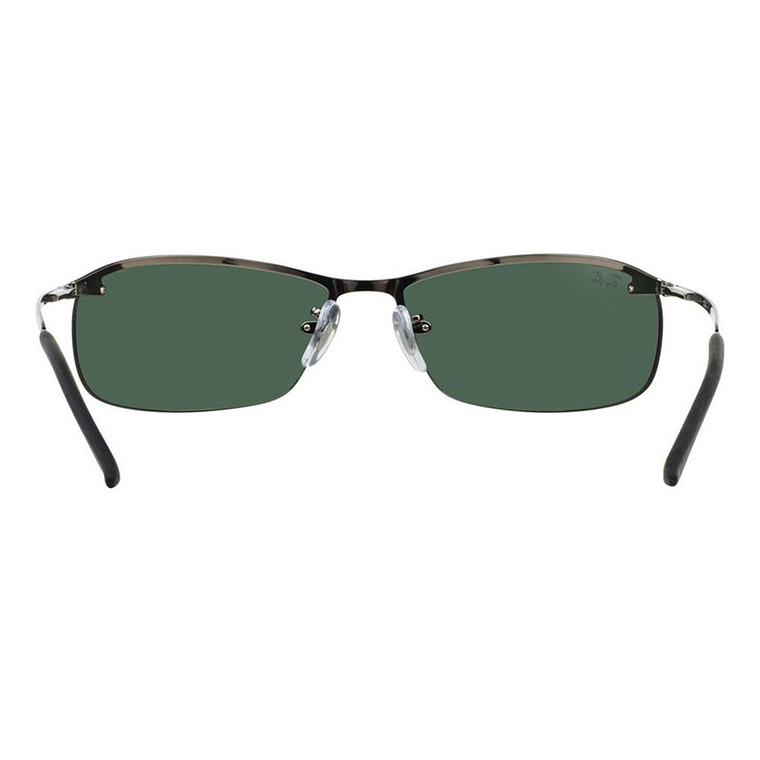 Lentes de Sol Ray Ban Top Bar RB3183 004/71 Color Plateado Talla 63mm 4