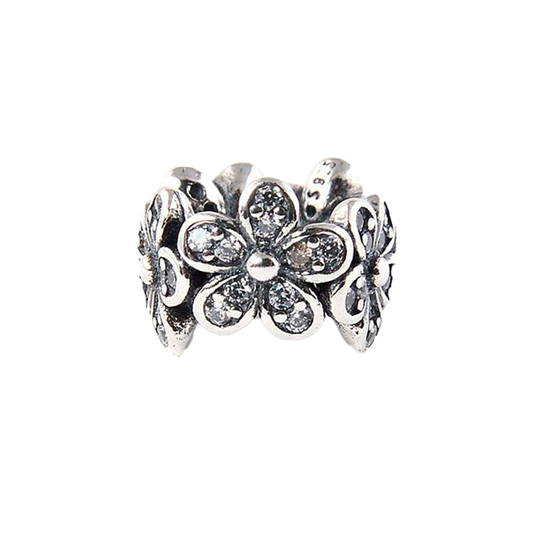 Charm Pandora Original para Mujer 792053 Daisy Flower Plata 925 2