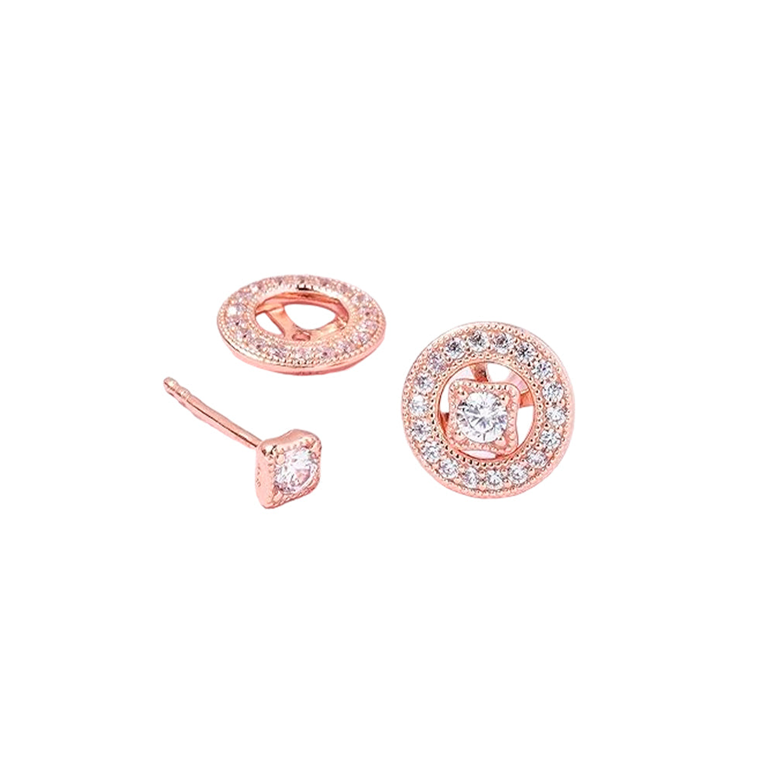 Aretes Pendientes Pandora Rose Seduccion Vintage 280721CZ Plata 925 4