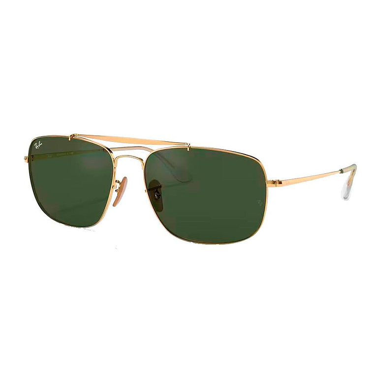 Lentes de Sol Ray Ban The Colonel Clasic RB3560 001 Color Dorado Talla 58mm 1