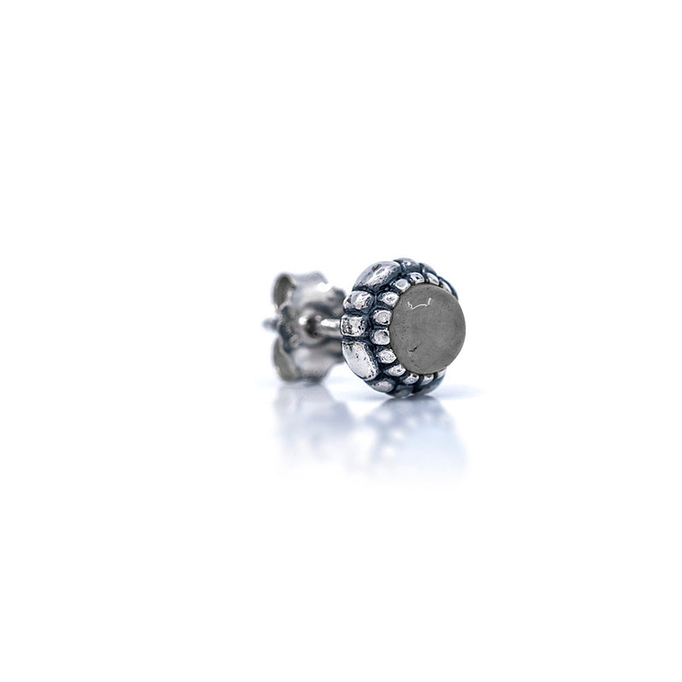 Aretes Pendientes Pandora Cumpleaños Junio - Piedra Lunar 290543MSG Plata 925 3