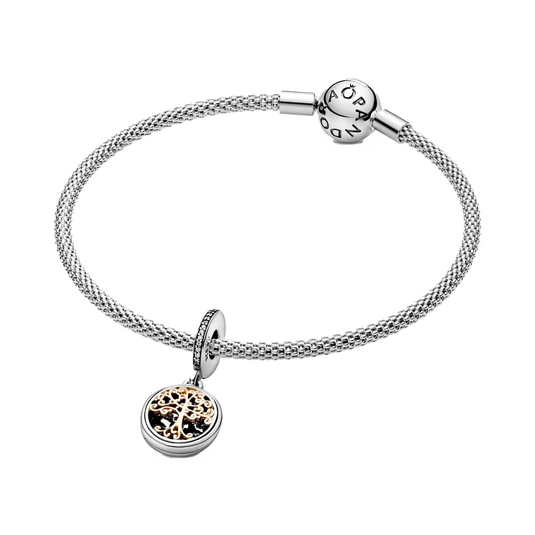 Charm Colgante Pandora Original para Mujer 791988CZ Family Roots Plata s925 5