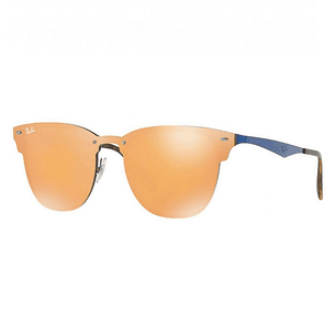 Lentes de Sol Ray Ban Blaze Clubmaster RB3576N 9037/7J Color Azul