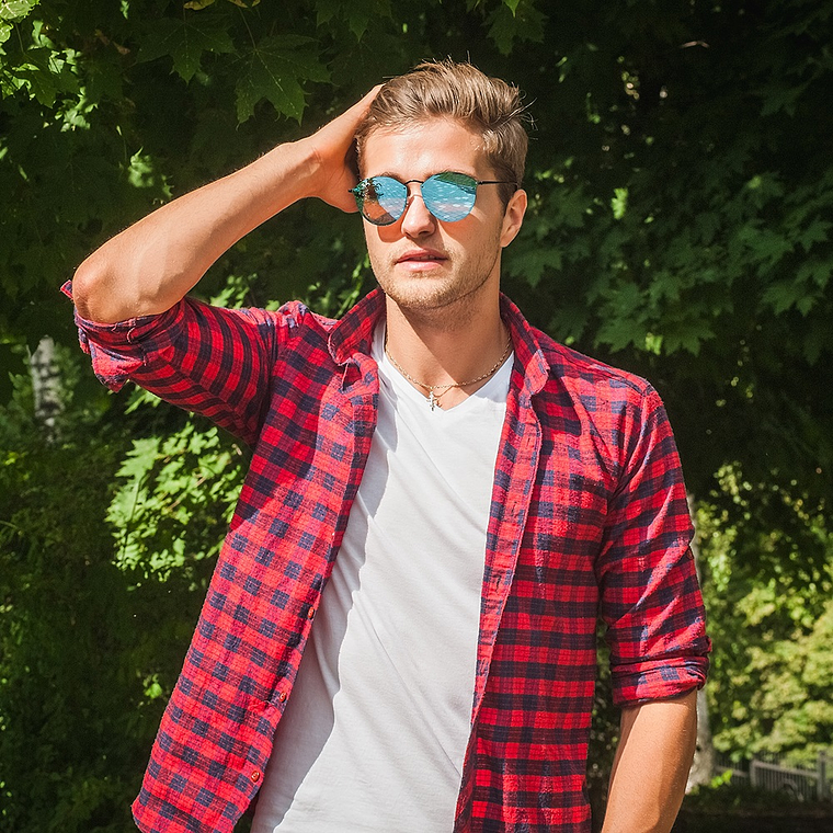 Lentes De Sol Ray Ban Blaze Round RB3574N 153/7V 59mm 5