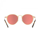 Lentes de Sol Ray Ban Blaze Round RB3574N 001/E4 Color Rosa Espejado Talla 59mm - Miniatura 4