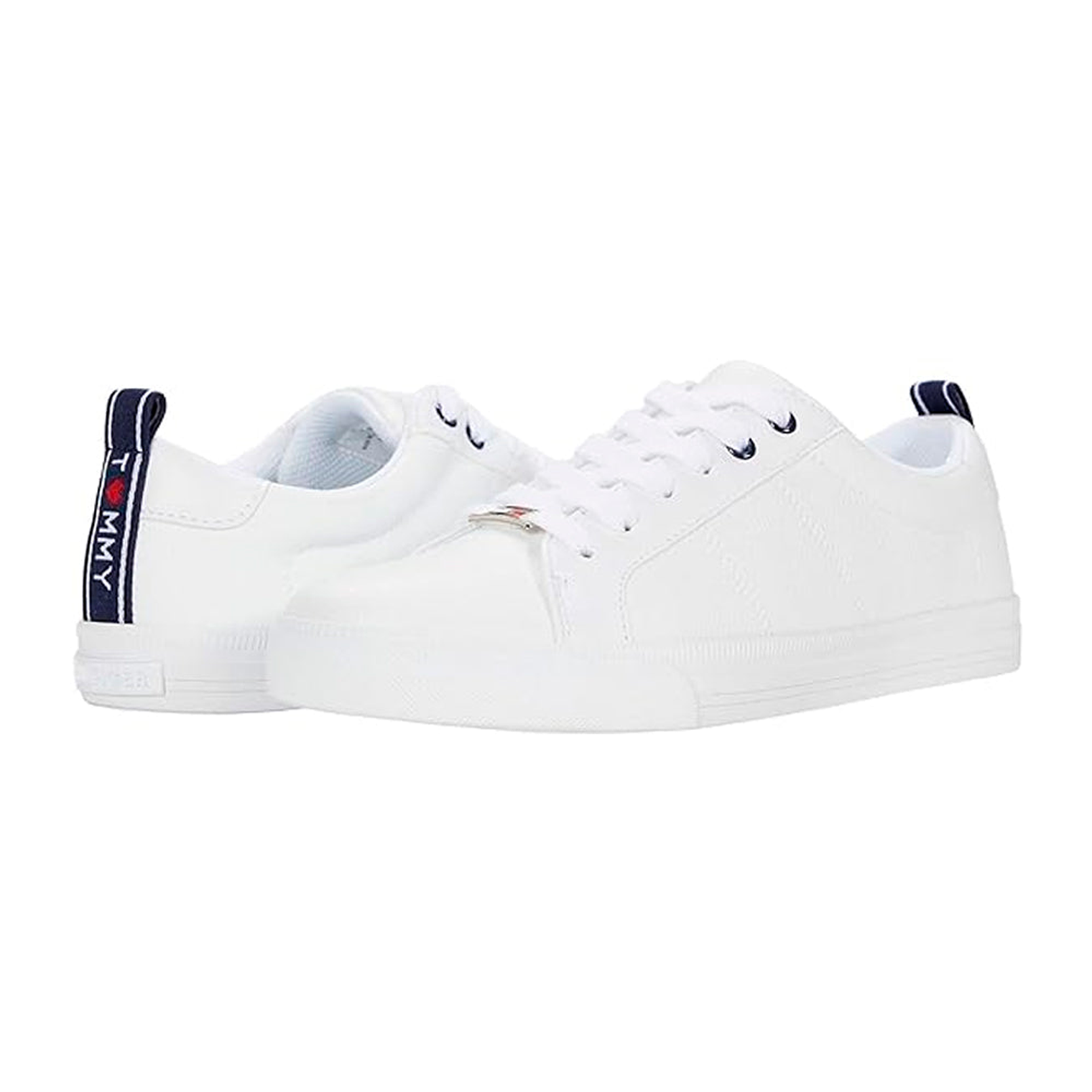Zapatillas Tommy Hilfiger Lila Original Color Blanco Unisex Talla 38.5 1