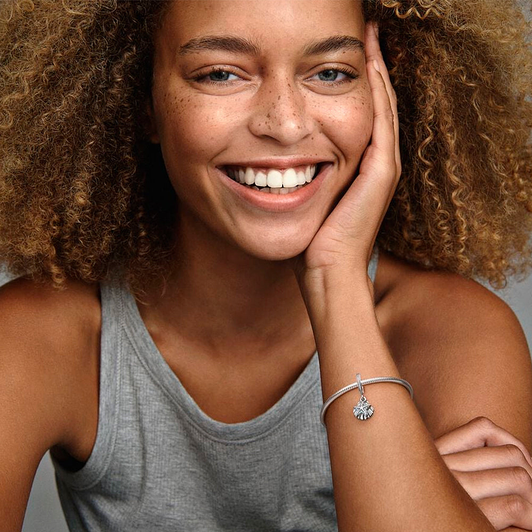 Charm Colgante Pandora Original para Mujer 792076CZF Estrella de Mar Tropical Plata s925 5