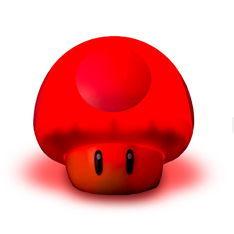 Lampara Super Mario Bros - Colección Honguito Rojo 4