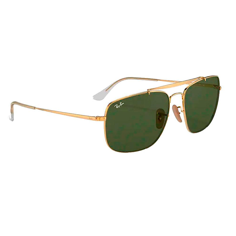 Lentes de Sol Ray Ban The Colonel Clasic RB3560 001 Color Dorado Talla 58mm 4