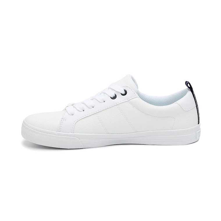 Zapatillas Tommy Hilfiger Lila Original Color Blanco Unisex Talla 38.5 4
