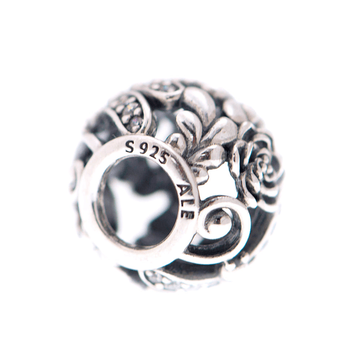 Charm Dije Pandora Original para Mujer 791733CZ Libelulas and Flowers Plata s925 4