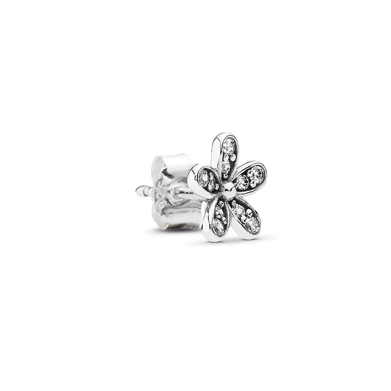 Aretes Pendientes Pandora Tipo Topo Daisies Deslumbrantes 290570CZ Plata 925 3