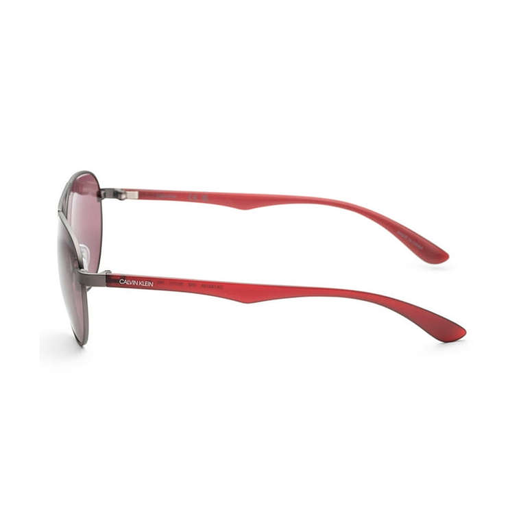 Lentes de Sol Calvin Klein CK19313S Color Plateado Talla 55mm 2