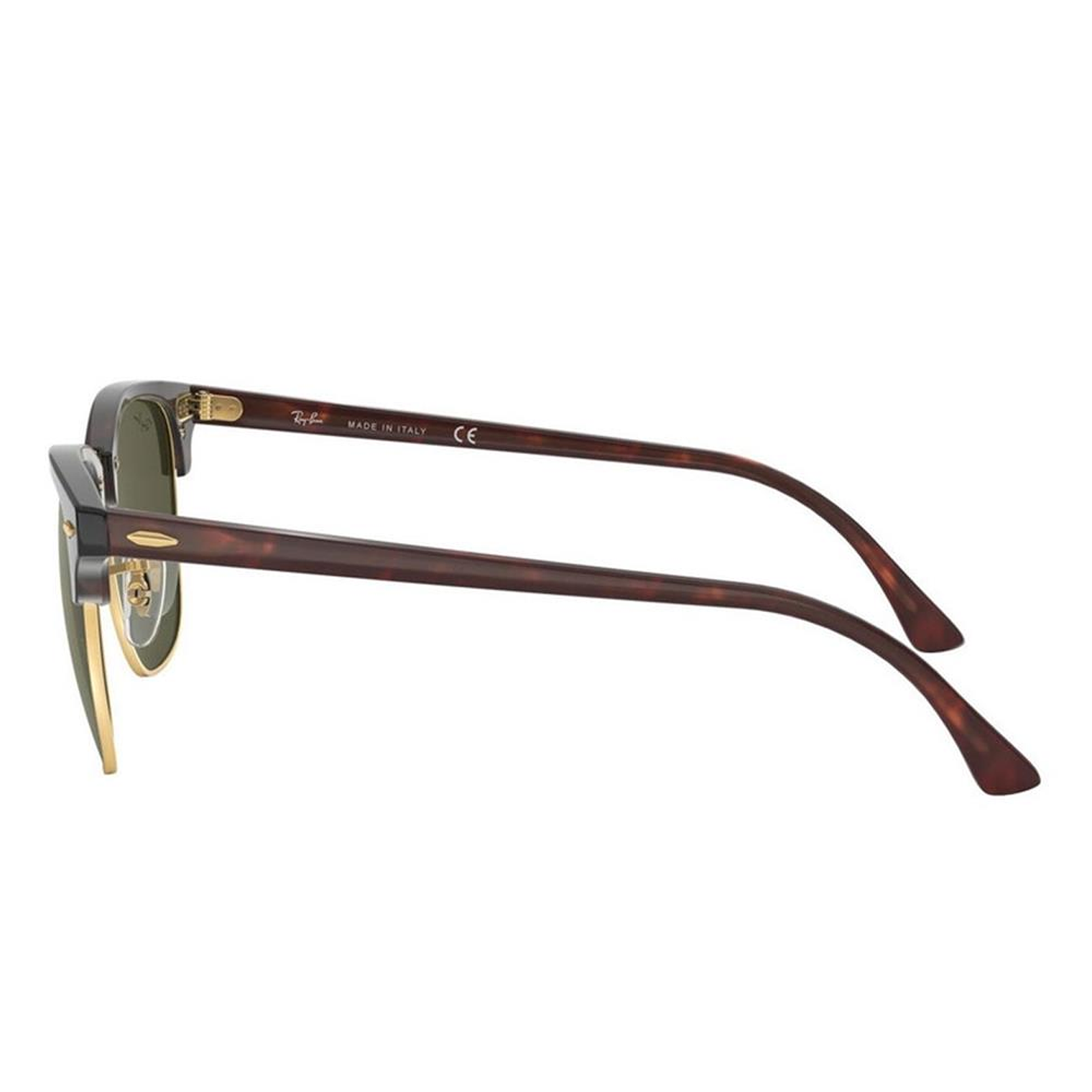 Lentes de Sol Ray Ban Clubmaster RB3016 W0366 Color Marrón Talla 51mm 2