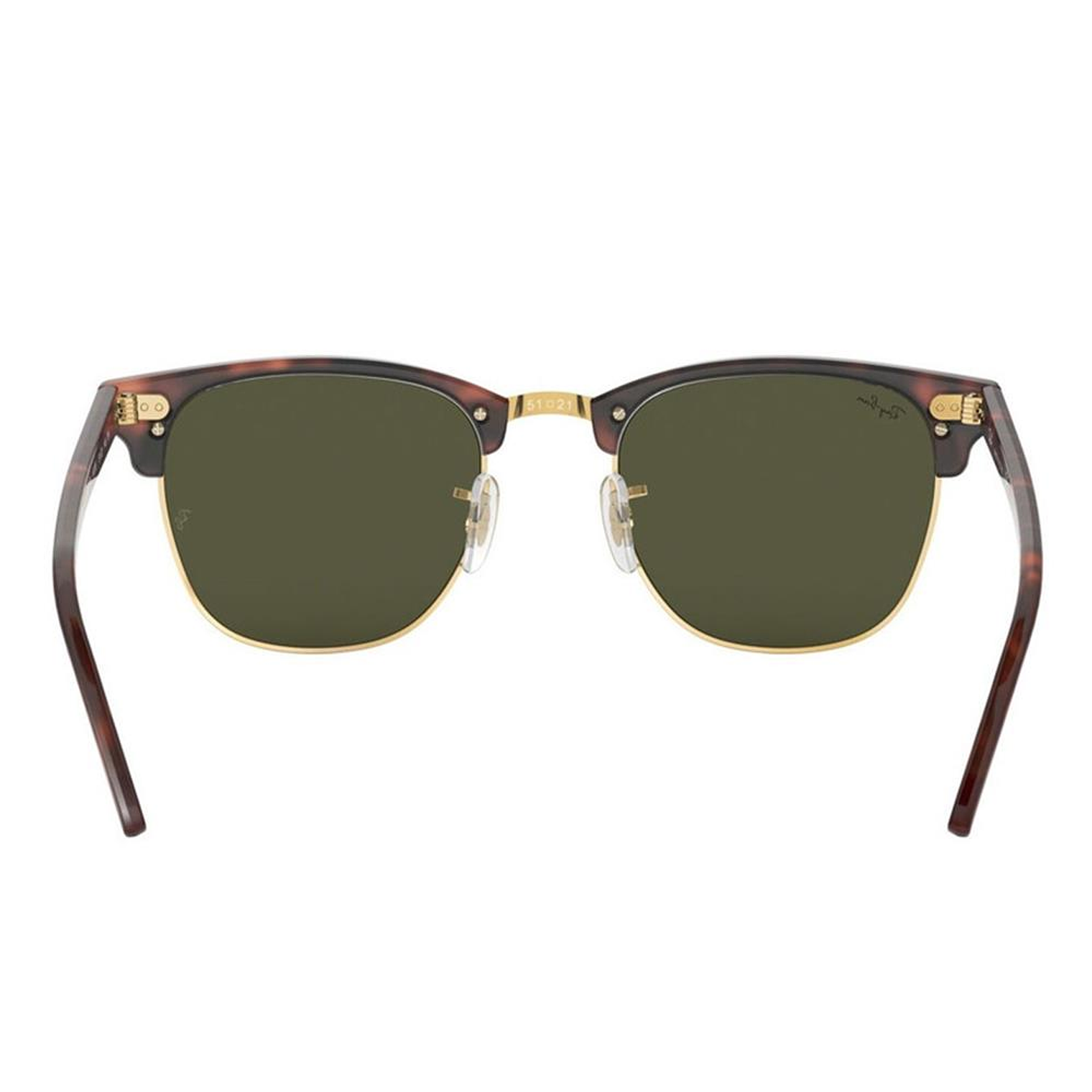 Lentes de Sol Ray Ban Clubmaster RB3016 W0366 Color Marrón Talla 51mm 4