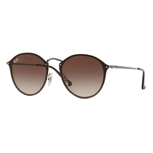 Lentes de Sol Ray Ban Blaze Round RB3574N004/13 Color Marron Talla 59mm