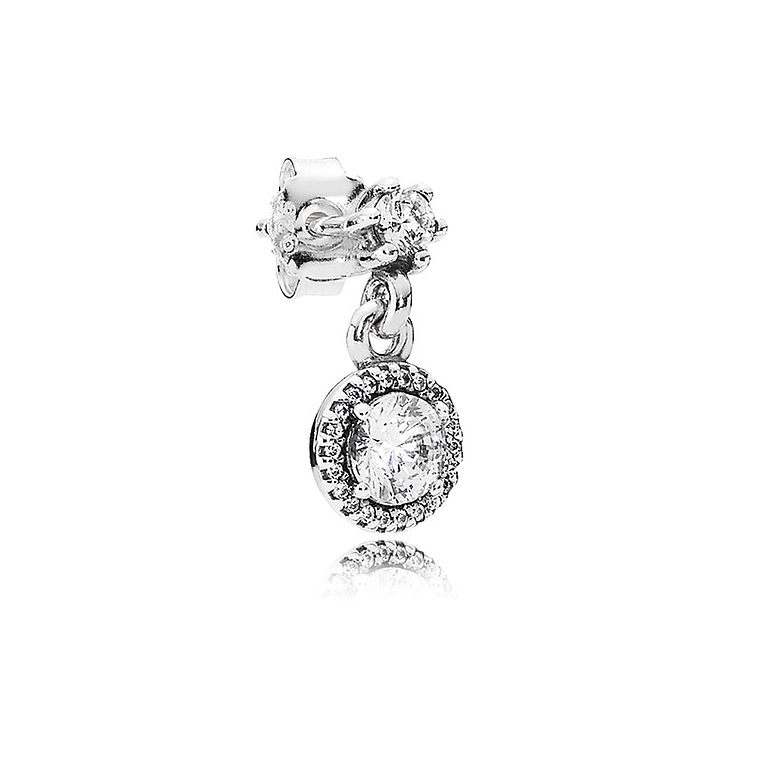 Aretes Pendientes Pandora Estilo Colgante Elegancia Clasica 290594CZ Plata 925 3