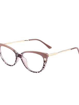 Lentes Oftalmicos Genericos con Bloqueo de Luz SJZZKCJ Color Dorado Talla 51mm