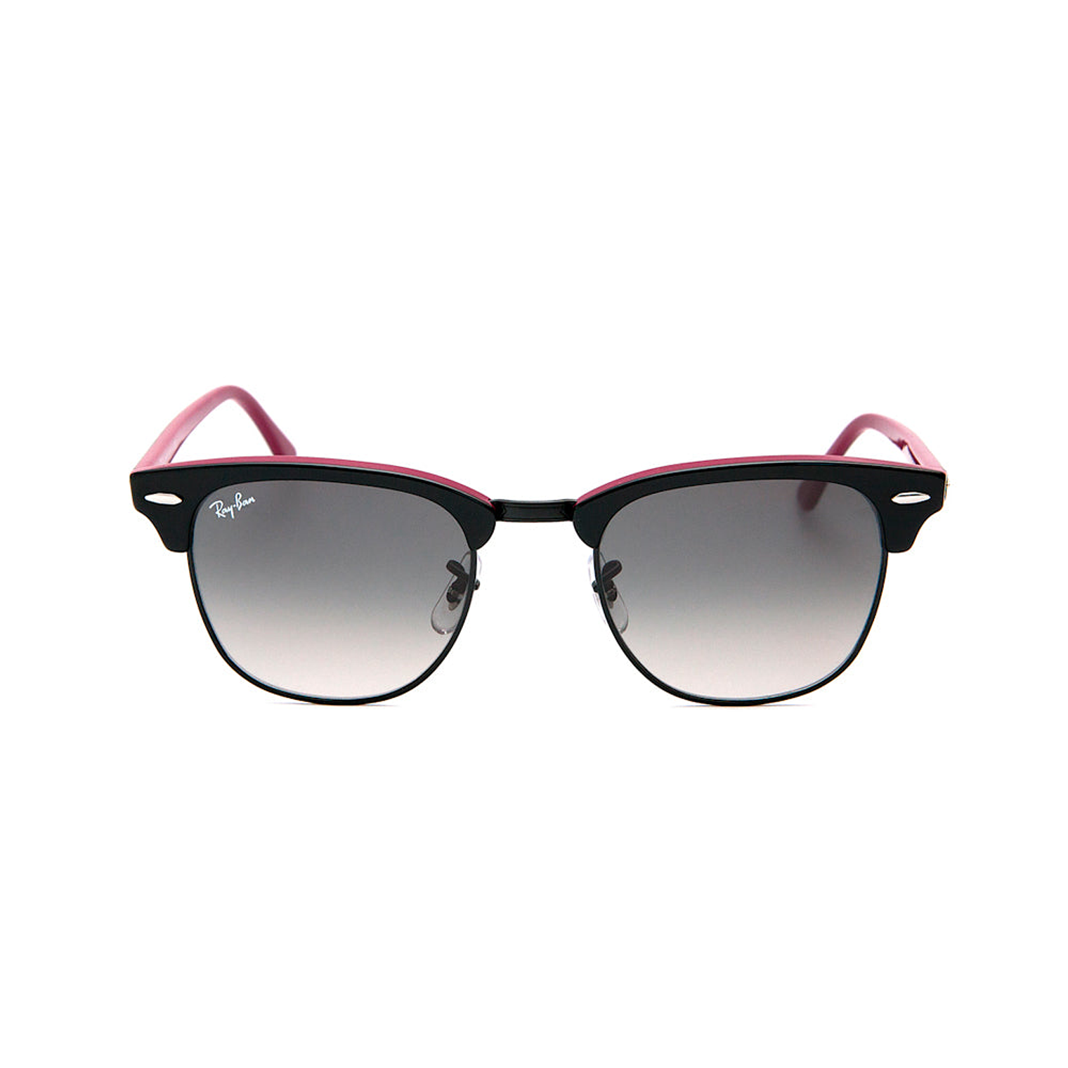 Lentes de Sol Ray Ban Clubmaster RB3016 1103/71 Color Negro Talla 49mm 3