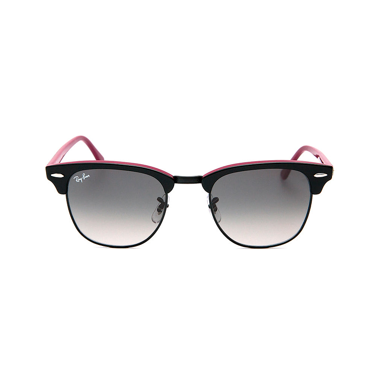 Lentes de Sol Ray Ban Clubmaster RB3016 1103/71 Color Negro Talla 49mm 3