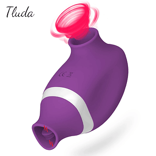 Vibrador de Succion de Clitoris Tluda GM02 En Silicona Medica