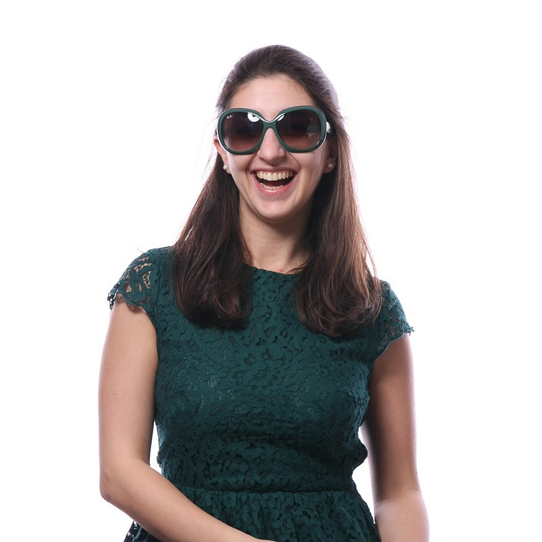 Lentes de Sol Ray Ban Degrade RB4098 6009/8E Color Verde Talla 60mm 4