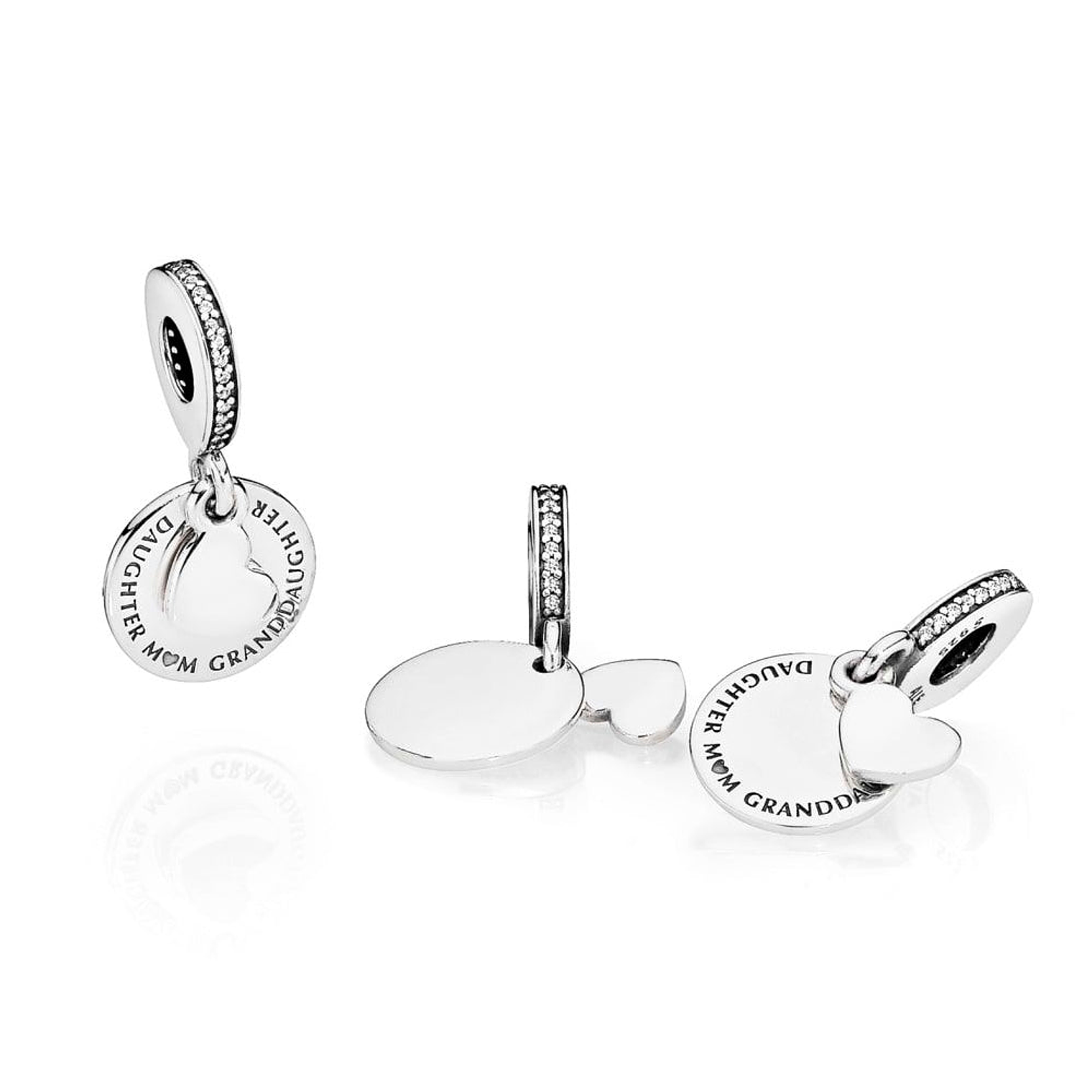 Charm Colgante Pandora Original para Mujer 796215CZ Tres Generaciones s925 4