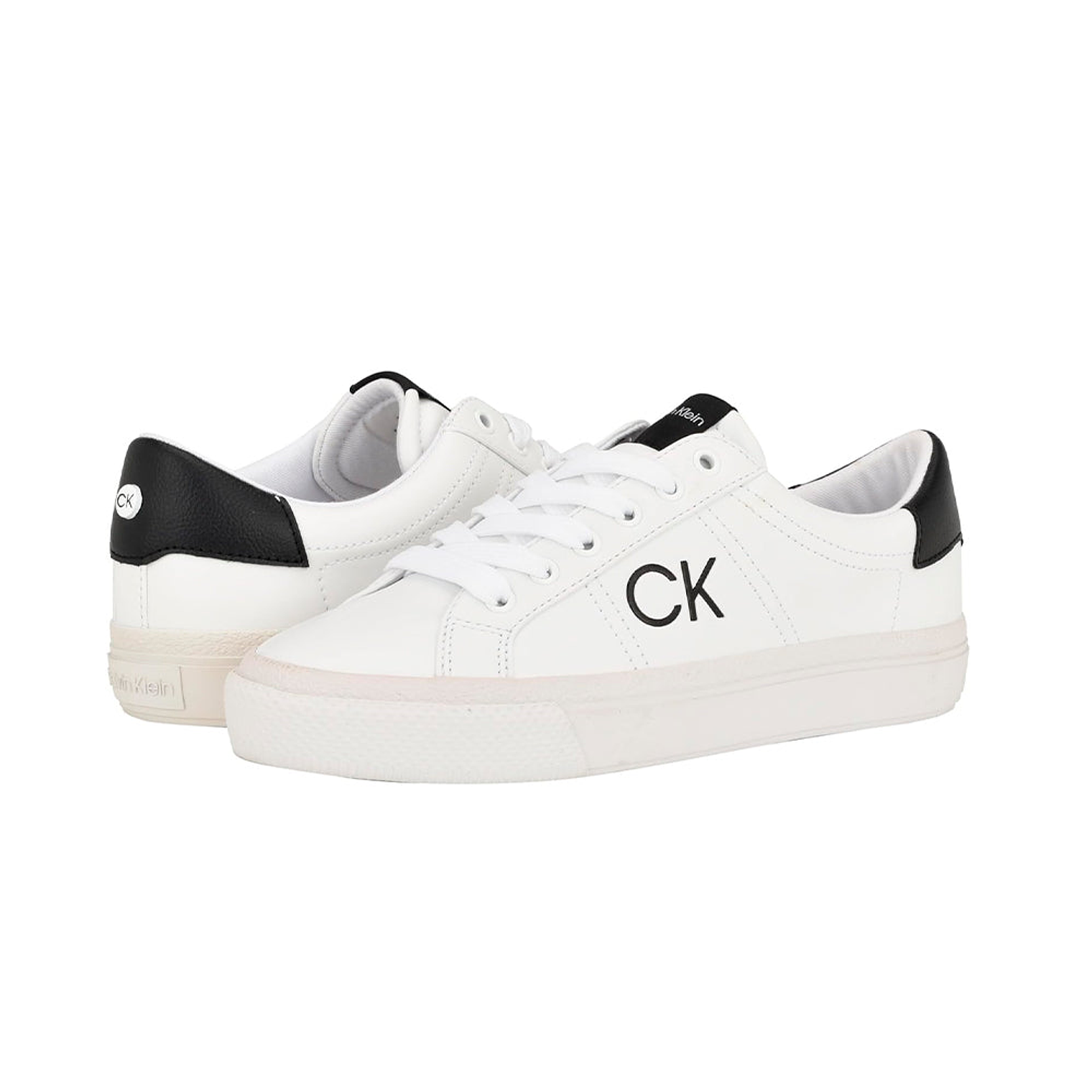 Zapatillas Calvin Klein Cylaie Original Color Blanco y Negro Unisex 1