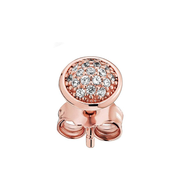 Aretes Pendientes Pandora Rose Redondos con 38 Circonitas Incrustadas 280726CZ Plata 925 5