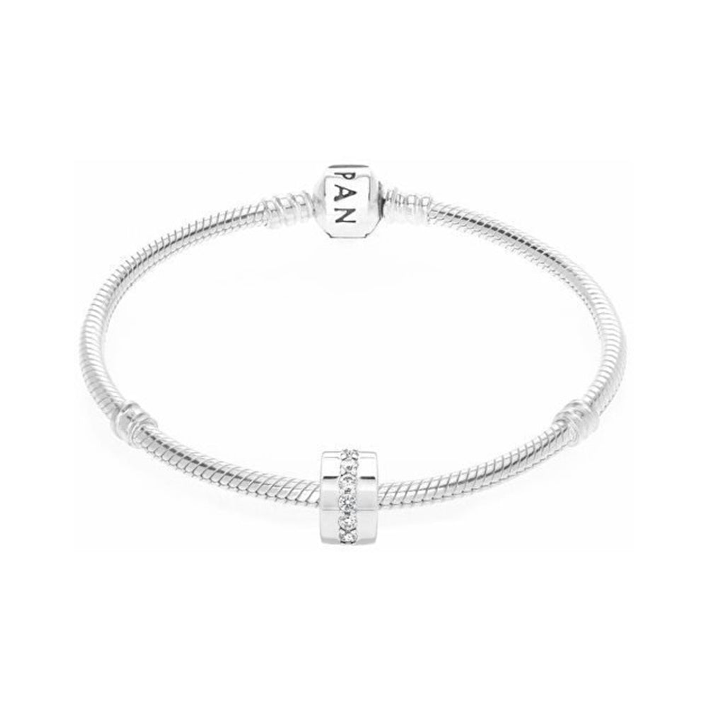 Clip Pandora Original para Mujer 791972CZ Rueda Brillante s925 4