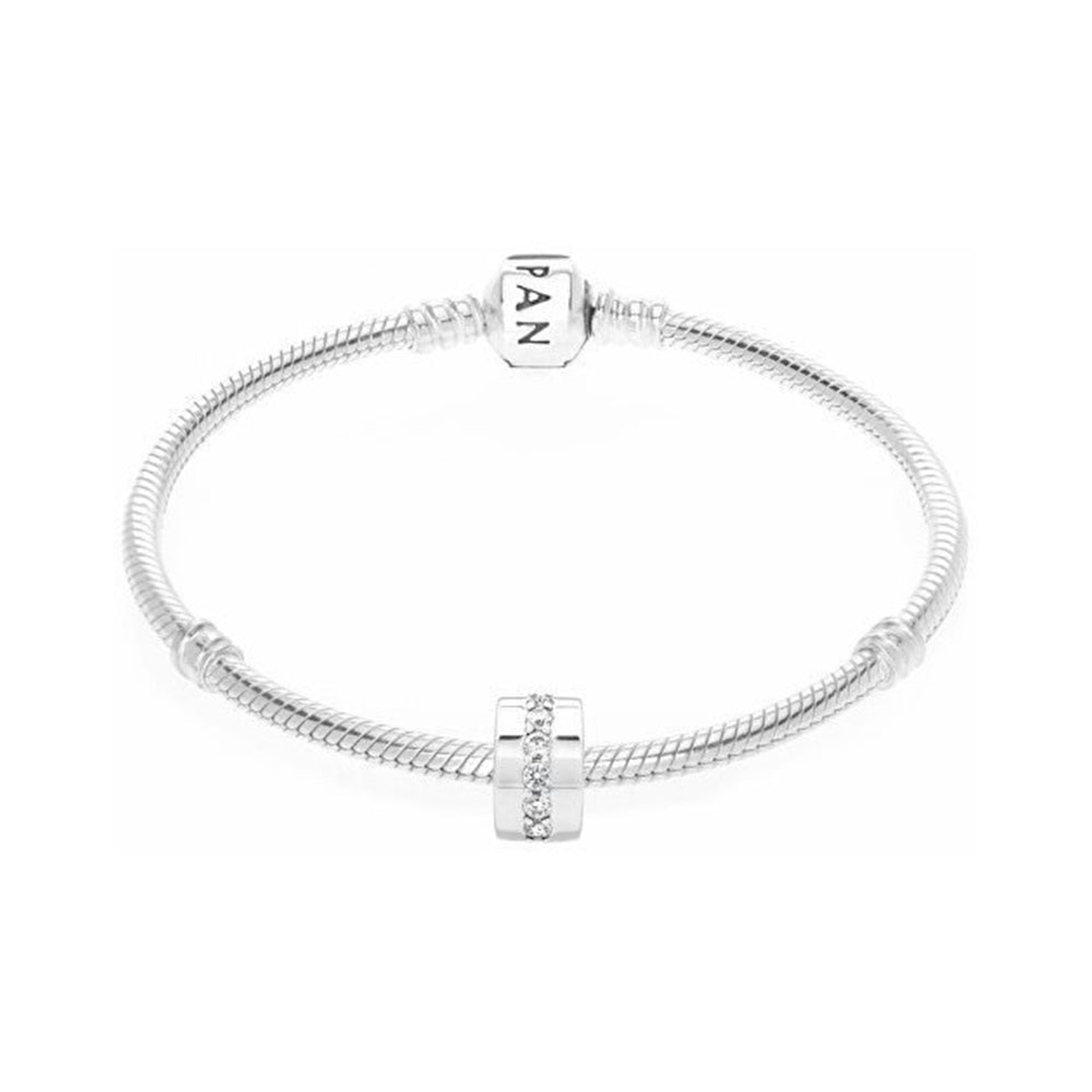 Clip Pandora Original para Mujer 791972CZ Rueda Brillante s925 4