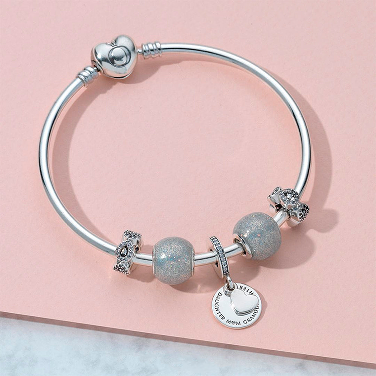 Charm Colgante Pandora Original para Mujer 796215CZ Tres Generaciones s925 5