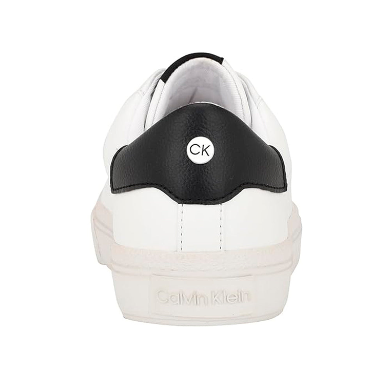 Zapatillas Calvin Klein Cylaie Original Color Blanco y Negro Unisex 3