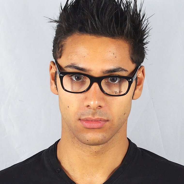 Montura de Lentes de Medida Ray Ban Wayfarer RX51842000 Color Negro Talla 50mm 5