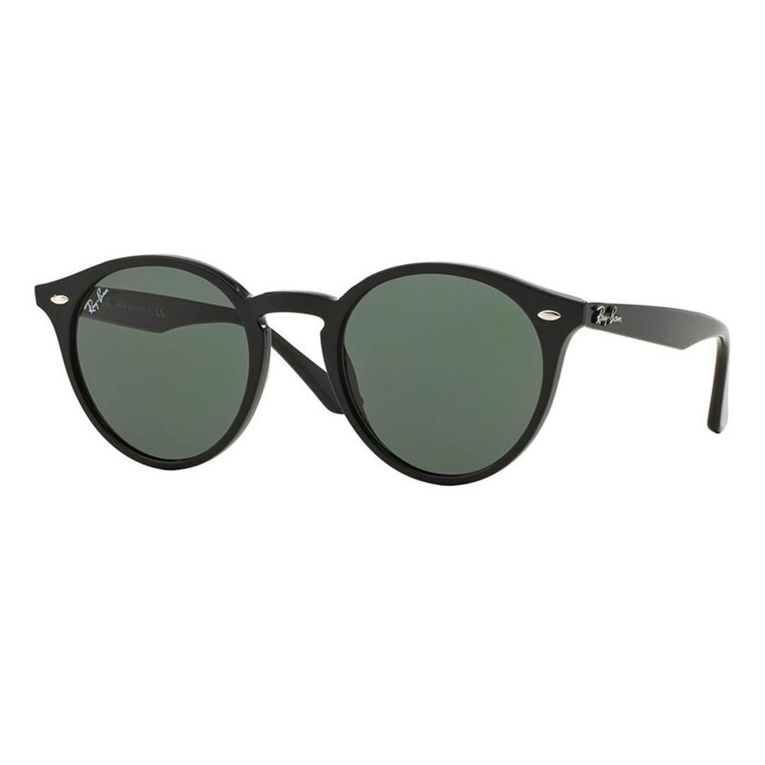 Lentes de Sol Ray Ban Highstreet Round RB2180 601/71 Color Negro Talla 49mm 1