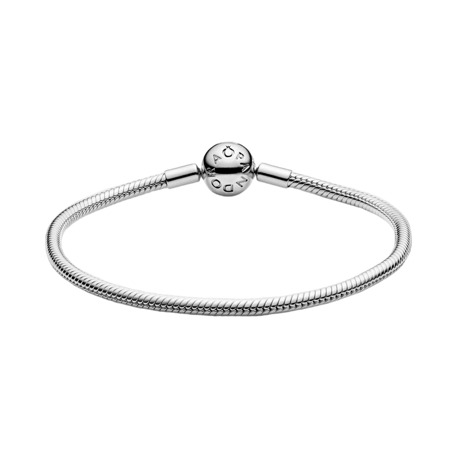 Pulsera Brazalete Pandora Cadena de Serpiente con Insignia de Pandora 590728 Plata 925 Talla 19cm 2