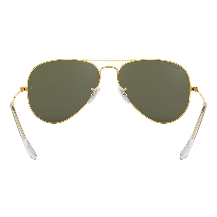 Lentes de Sol Ray Ban Aviador Polarizados RB3025 001/58 Color Dorado Talla 58mm 4