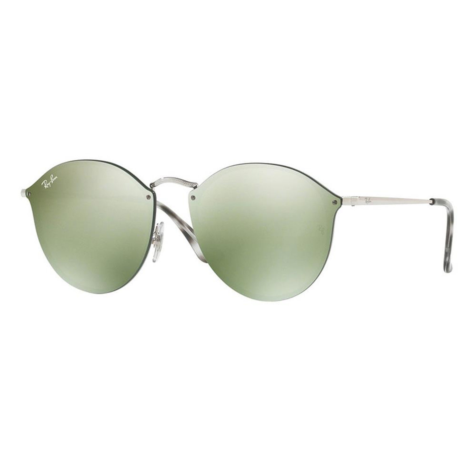 Lentes De Sol Ray Ban Blaze Round RB3574N  003/30 59mm Verde 1